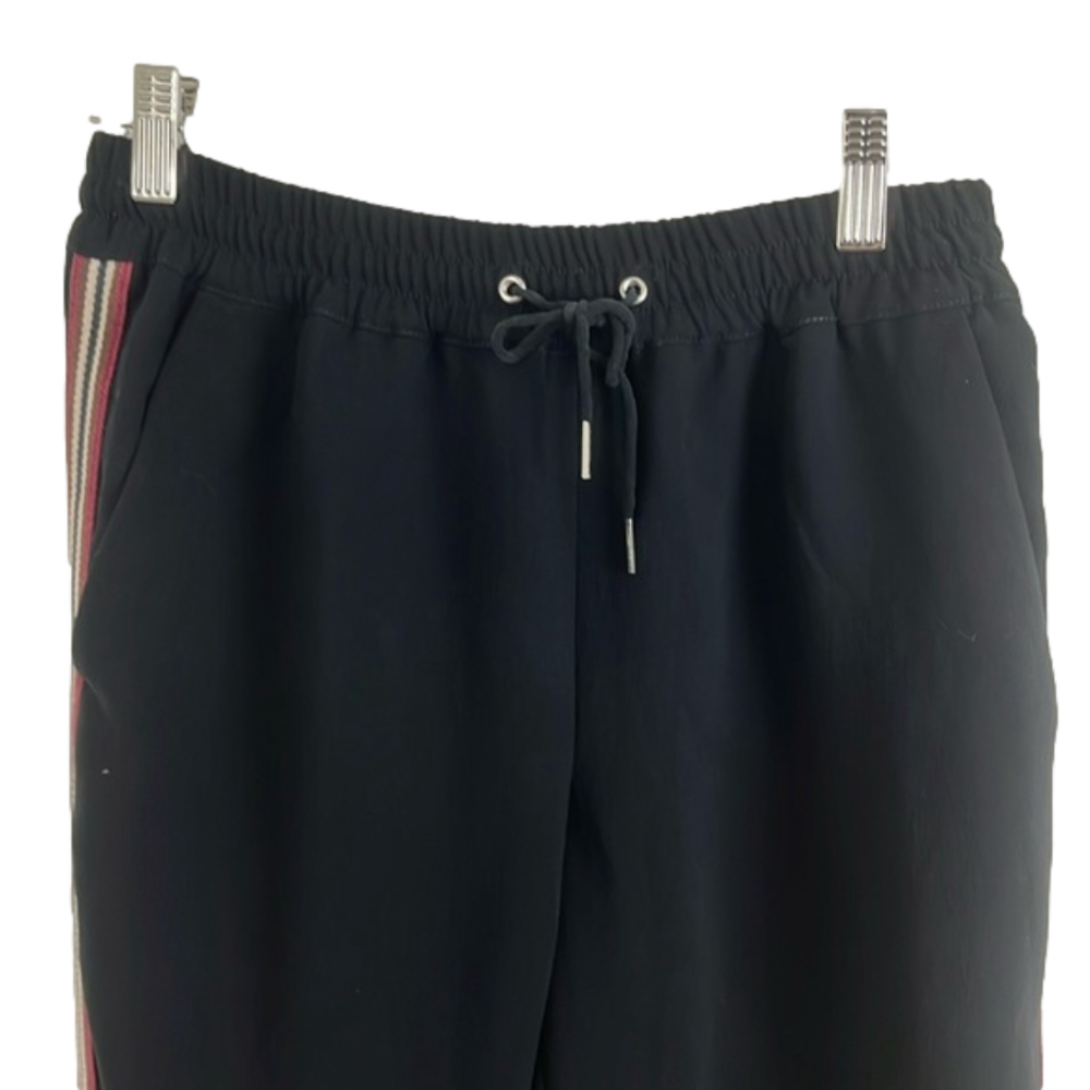 Aritzia Wilfred Black Drawstring Joggers
